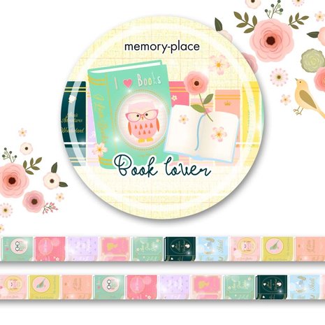 Memory Place - Book Lover Washi Tape 2