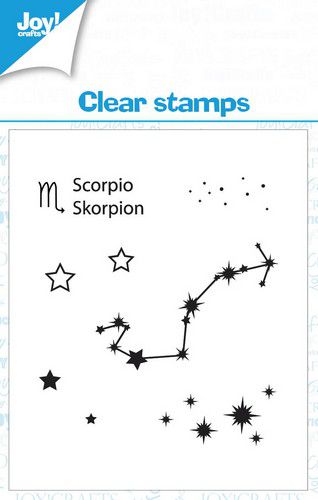 Joy! CraftsClearstamp 7x7 cm - Skorpion KreativDsein Design 