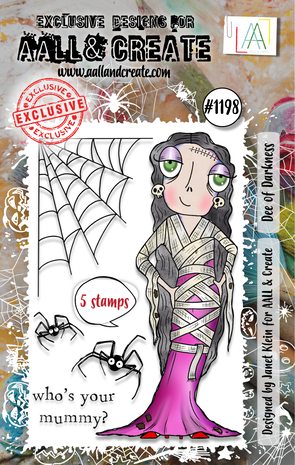 AALL & Create - Stamp Set A7 Dee of Darkness