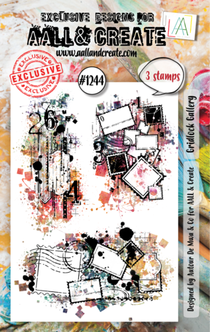 AALL & Create - Stamp Set A7 Gridlock Gallery