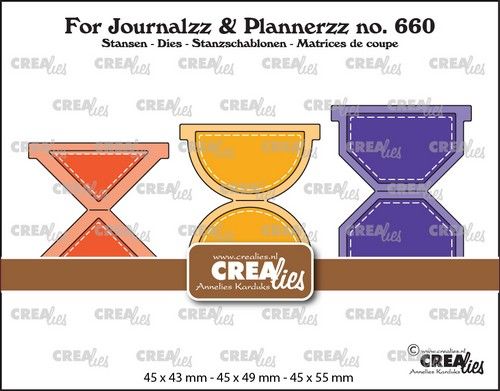 Crealies For Journalzz & Plannerzz Tabs Set A