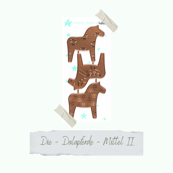 Creative Depot -   Die - Dalapferde - mittel II 