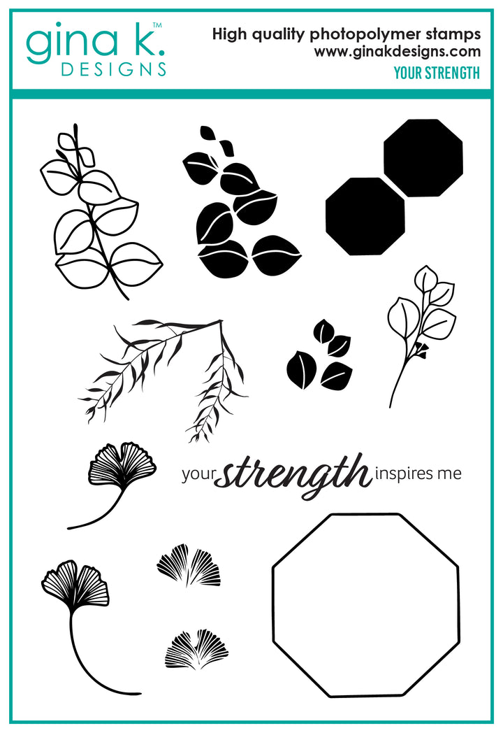 Gina K Designs - STAMPS- Your Strength 