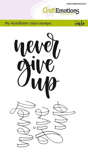 craftemotions-clearstamps-a6-handletter-never-give-up-eng-0218_45560_1_g