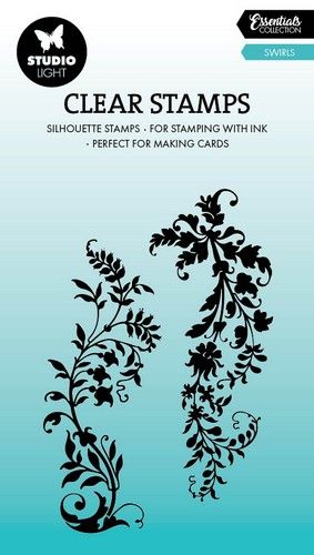 Studio Light Clear Stamp Swirls Essentials nr.617