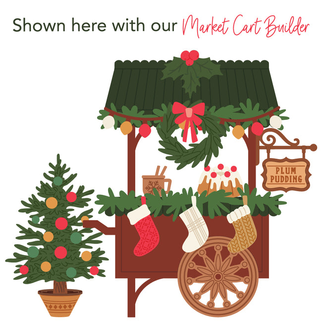 Honey Bee - Christmas Market Cart Add-On - Honey Cuts