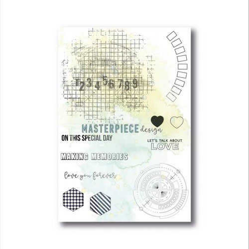 Masterpiece Clear Stampset - On this Special Day 4x6