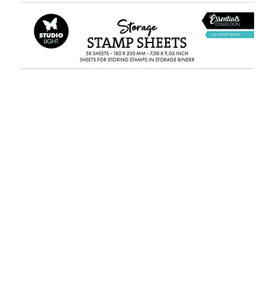 Storage Stamp sheet A5+ sheet Essentials nr.08