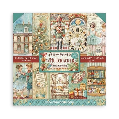 Stamperia - The Nutcracker 12x12 Inch Paper Pack