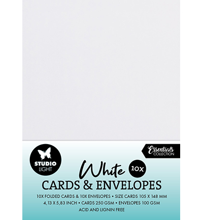 Cards & Envelopes White Consumables nr.01