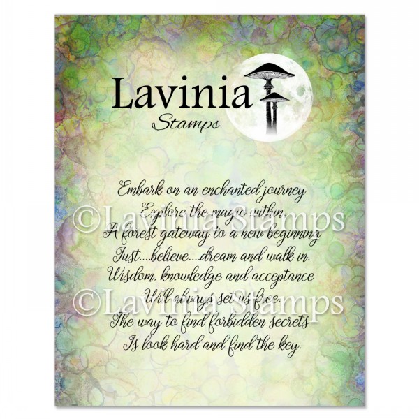 Lavinia Stamps -  Forbidden Secrets Stamp