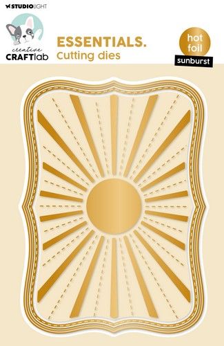 Studio Light Hot Foil Cutting Die Sunburst Essentials nr.3