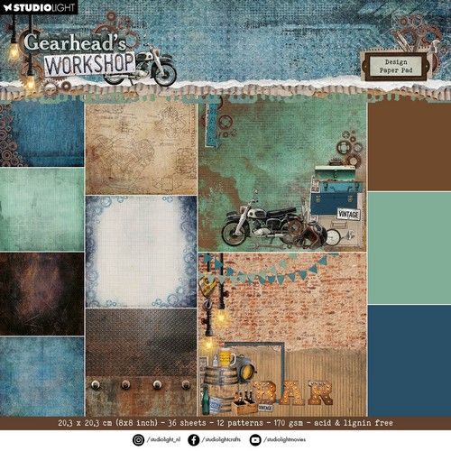 Studio Light Design Paper Pad Backgrounds Gearhead‘s Workshop nr.186