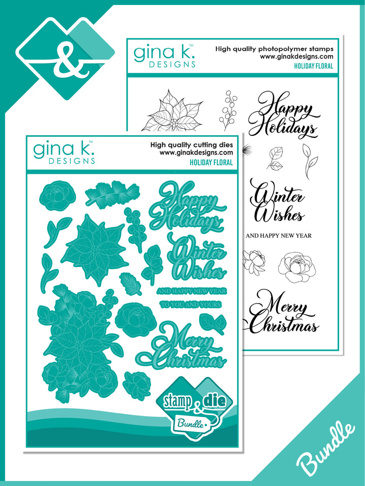 Gina K Designs - BUNDLE- Holiday Floral