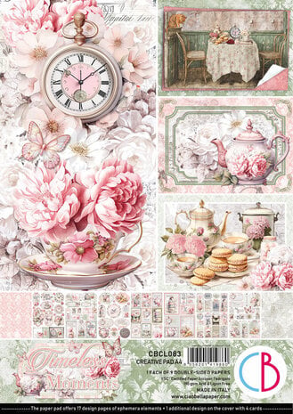 Ciao Bella - Timeless Moments A4 Creative Pad (9pcs) 