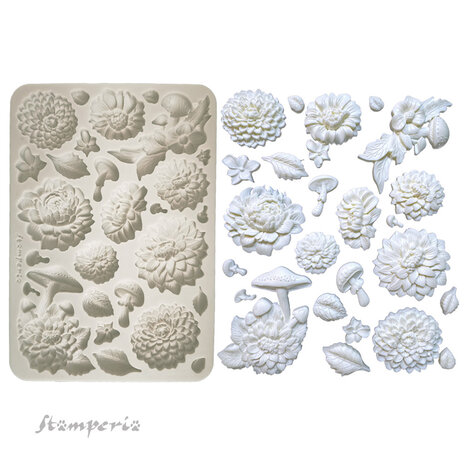 Stamperia - Master of Magic A5 Silicon Mould Peony