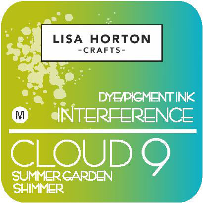 Lisa Horton Crafts Interference Ink Pad - Summer Garden shimmer 