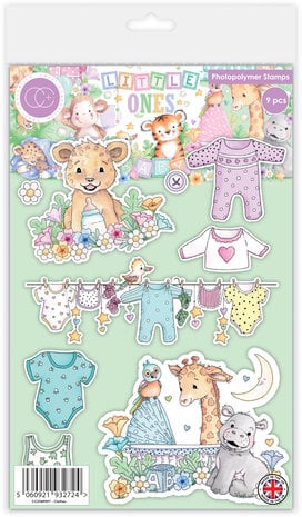 Craft Consortium - Little Ones Photopolymer Stamp Set Clothes