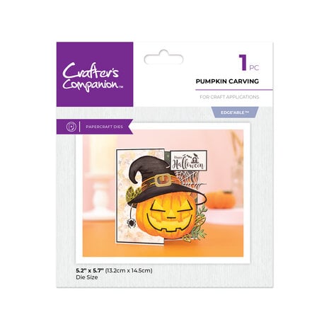 Crafter's Companion - Halloween & Christmas 12 CACD Metal Die Edgeable Pumpkin Carving