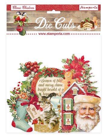 Stamperia - Die cuts assorted - Classic Christmas