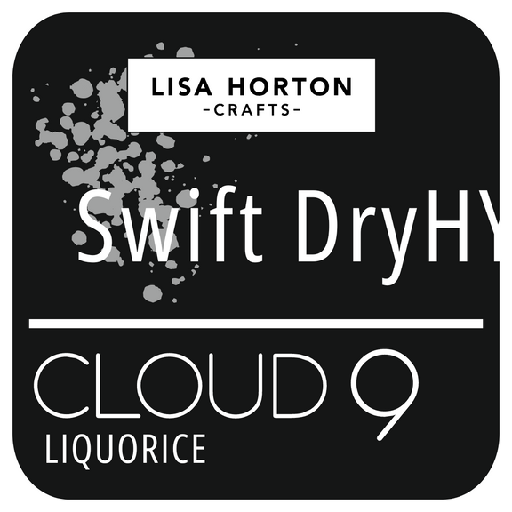 Lisa Horton Crafts Swift Dry Stamping Ink - Liquorice