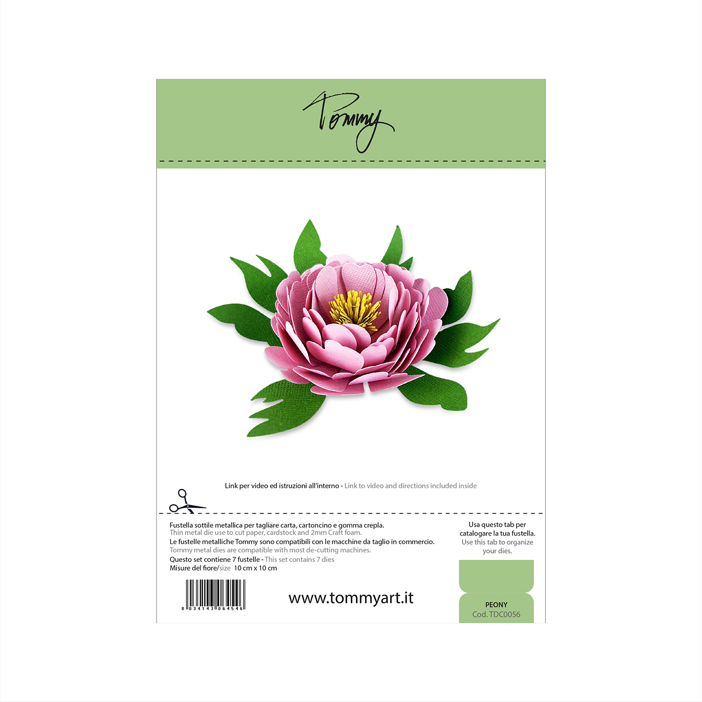 Tommy fustella – Peony