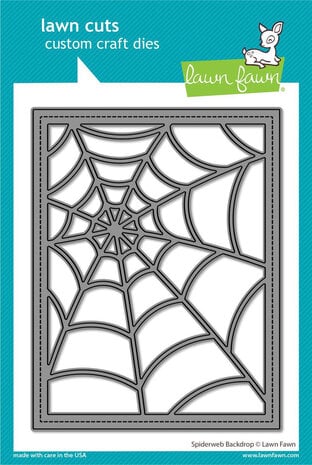 Lawn Fawn - Spiderweb Backdrop Lawn Cuts Dies