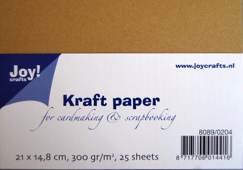 Joy! Crafts Kraft papier A5 21x14,8 cm 25vl 