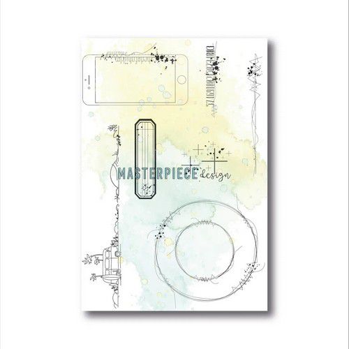 Masterpiece Clear Stempelset - Stitching Summer 4x6