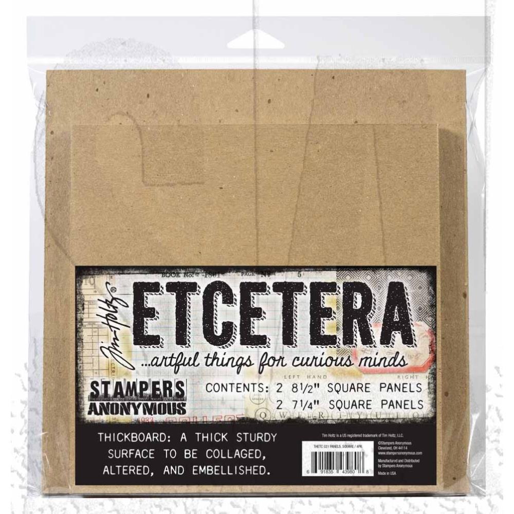 Tim Holtz Etcetera Panels - Square