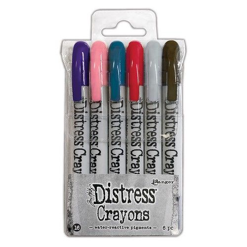 Ranger Distress Crayon Kit 6 St #16