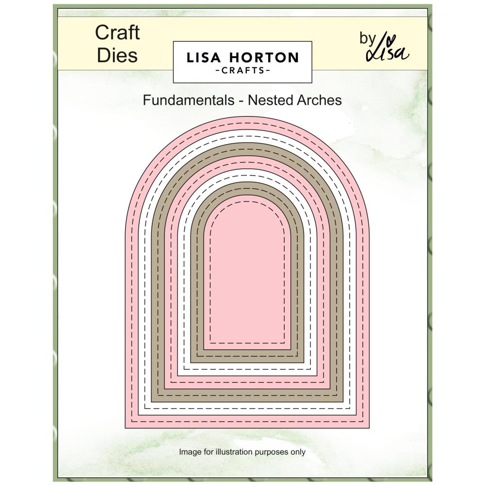 Lisa Horton Crafts Fundamentals Nested Dies - Arch