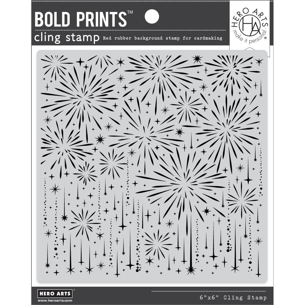 Hero Arts - Sparkling Fireworks Bold Prints