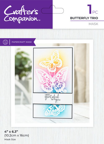 Crafter's Companion - Butterfly Trio Mask