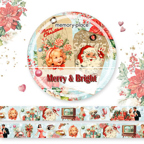 Memory Place - Merry & Bright Washi Tape 1