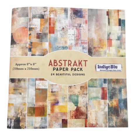 IndigoBlu - Abstrakt 8x8 Inch Paper Book