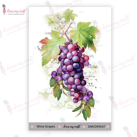 Dress My Craft - Transfer Me Mini Wine Grapes