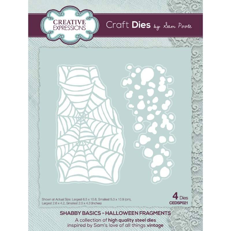 Creative Expressions Sam Poole Halloween Fragments Craft Die