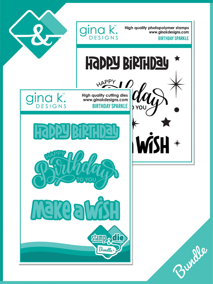 Gina K Designs -  BUNDLE- Birthday Sparkle