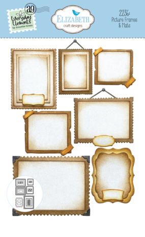 Elizabeth Craft Designs - Sunny Days Die Picture Frames & Mats