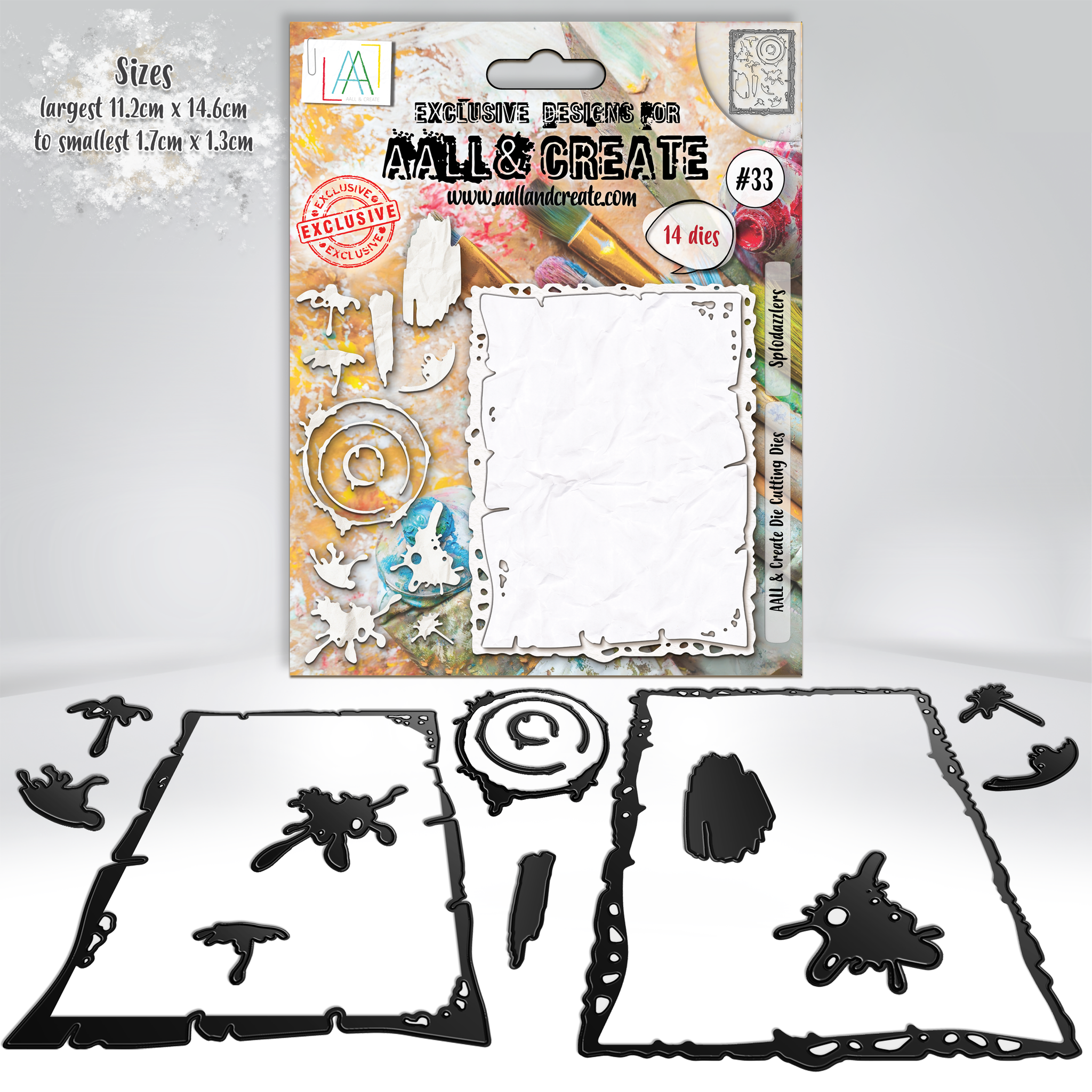 AALL & Create - Die-Cutting Die Set - Splodazzlers