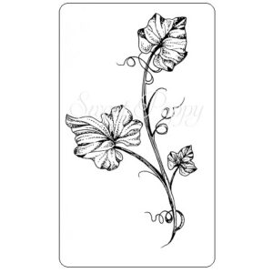 Sweet Poppy Stencil: Pumpkin Vine Stamp