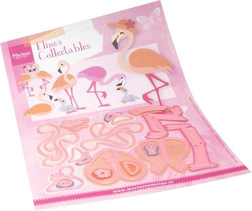 Marianne D Collectable Eline‘s Flamingofamilie