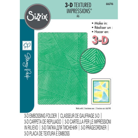 Sizzix • 3D Textured Impressions by Stacey Park Cosmopolitan, Down the Line