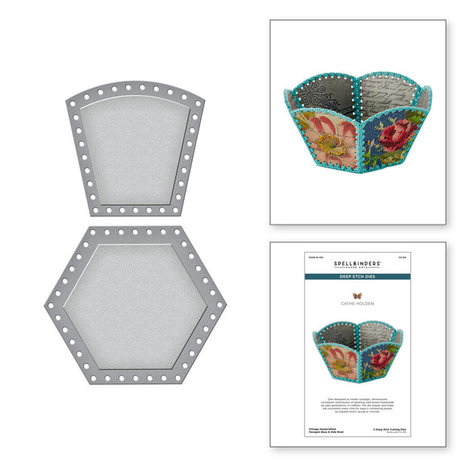 spellbinders-vintage-handcrafted-hexagon-base-and