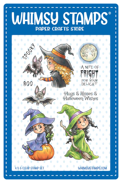 Whimsy Stamps - Halloween Night Clear Stamps Kopie