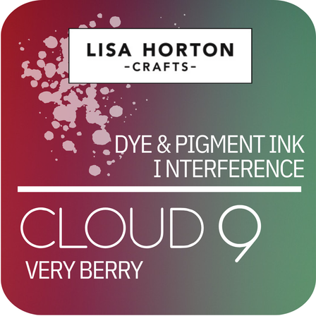 Lisa Horton Crafts Interference Ink Pad - Very Berry 