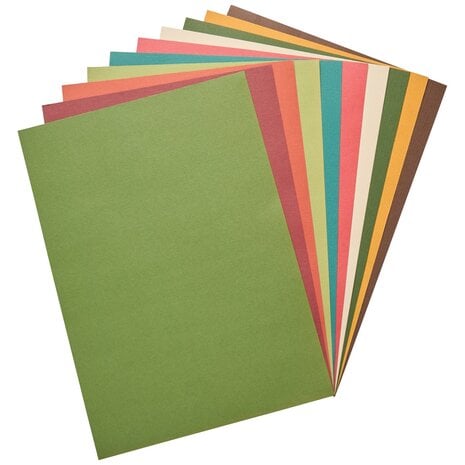 Sizzix - Revealz Sandable Cardstock A4 Spiced (4x10pcs)